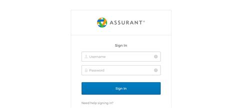 Assurant Universal Login.